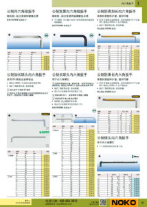 NOKO 手工具 内六角扳手