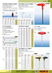 NOKO 手工具 内六角扳手