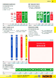 NOKO 安全 消防标志