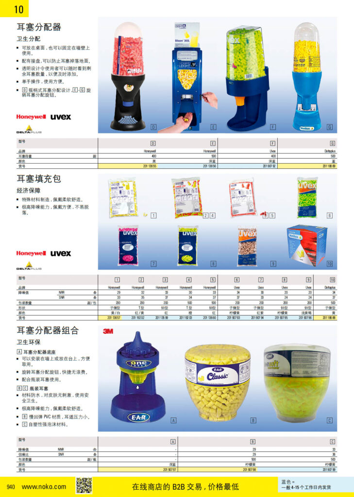 NOKO 个人防护救援 耳塞分配器